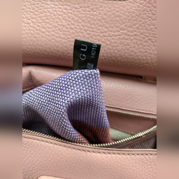 Gucci Bamboo Twist Lock Daily Top Handle Leather Handbag #802 - Picture 10 of 14